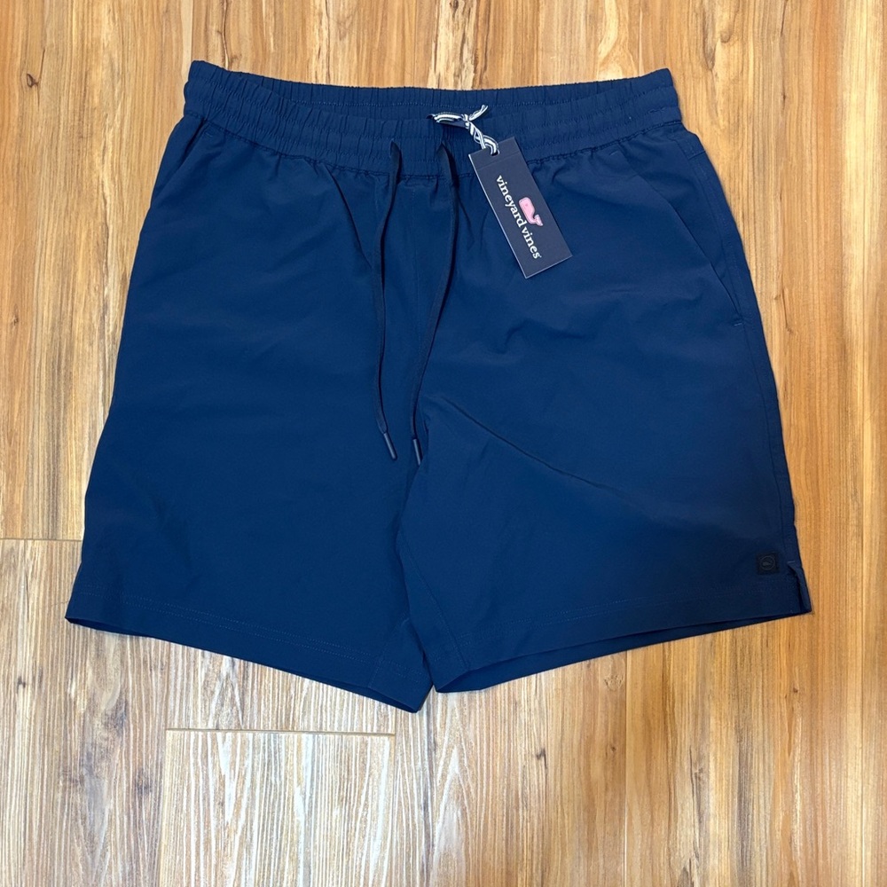 Vineyard Vines Navy Athletic Shorts
